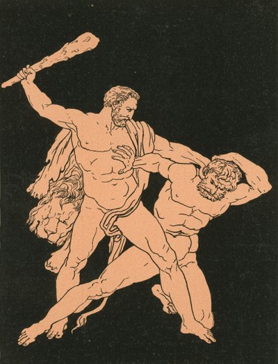 Hércules y Caco de Bartolomeo Pinelli