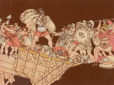 Horacio en el Puente de Bartolomeo Pinelli