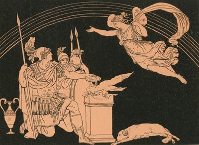 Iris apareciendo a Turno de Bartolomeo Pinelli