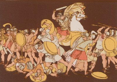 P Decius Mus dedicándose a su país de Bartolomeo Pinelli