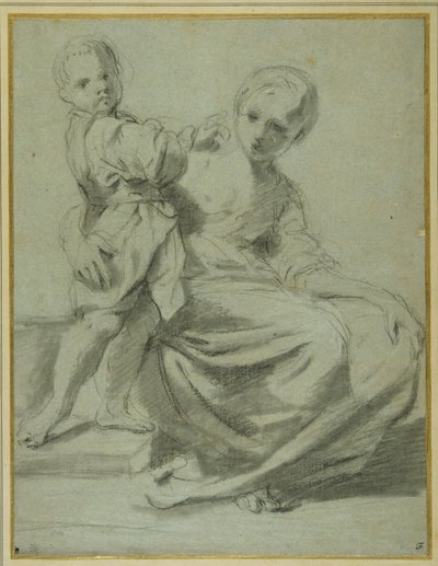 Madre e hijo de Bartolomeo Schedoni