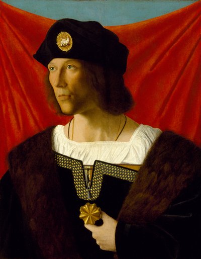 Retrato de un hombre, c.1512 de Bartolomeo Veneto
