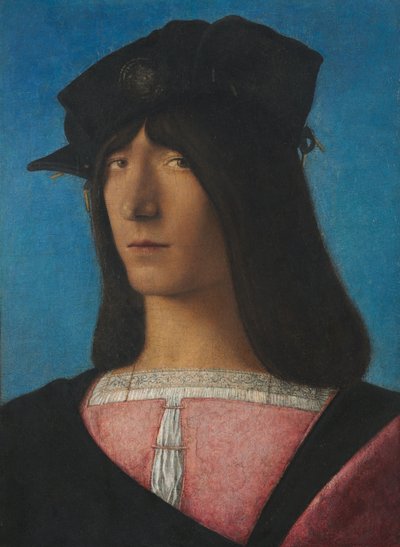 Retrato de un hombre, c. 1510s de Bartolomeo Veneto