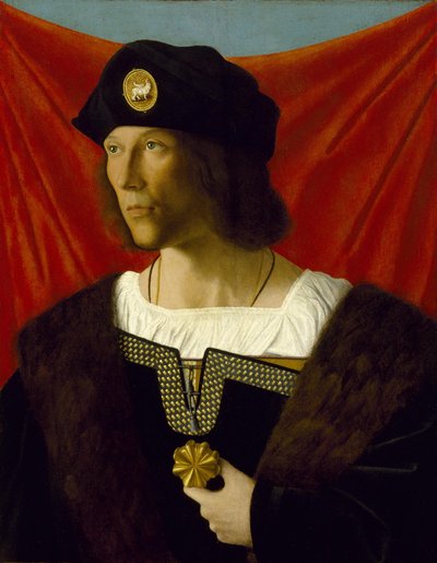 Retrato de un caballero de Bartolomeo Veneto