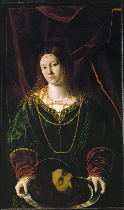 Salomé con la cabeza de San Juan Bautista de Bartolomeo Veneto