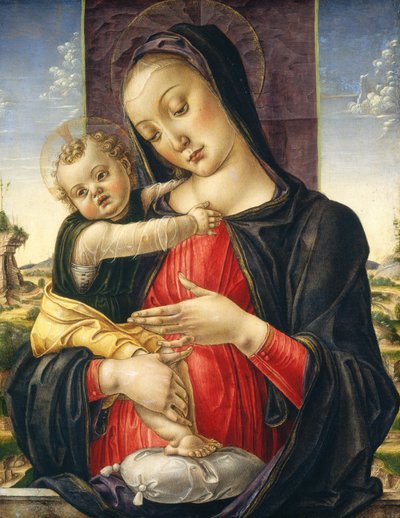 Madonna y el niño de Bartolomeo Vivarini