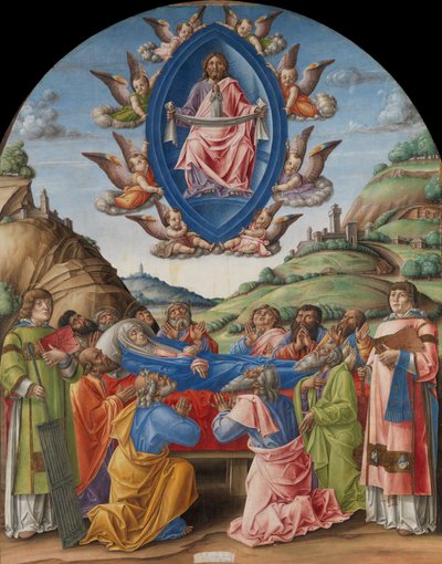 La muerte de la Virgen de Bartolomeo Vivarini