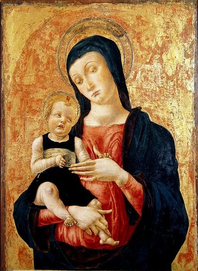 Virgen y niño de Bartolomeo Vivarini