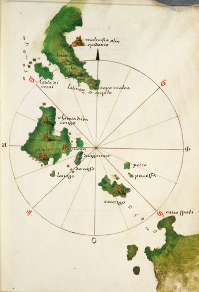 Kithira y Antikithira de Bartolomeo da li Sonetti