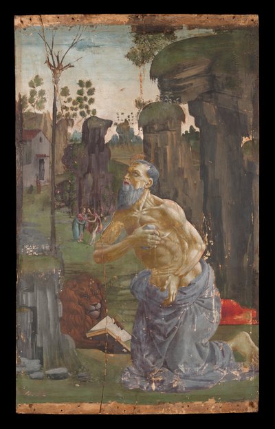 Penitencia de San Jerónimo de Bartolomeo di Giovanni