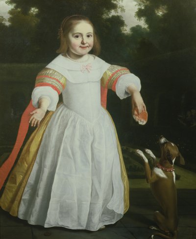 Retrato de una Niña, 1654 de Bartolomeus van der Helst