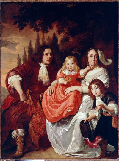 Retrato de la familia Reepmaker de Bartolomeus van der Helst