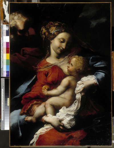 La Sagrada Familia de Bartolommeo Biscaino