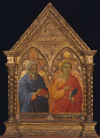 Santos Matías y Tomás, ca. 1350 de Bartolommeo Bulgarini