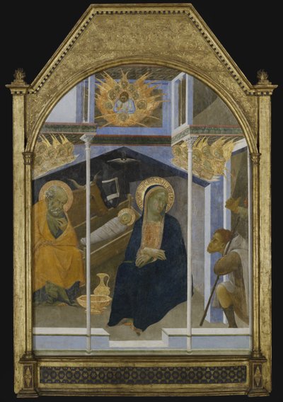 La Adoración de los Pastores, c.1350 de Bartolommeo Bulgarini