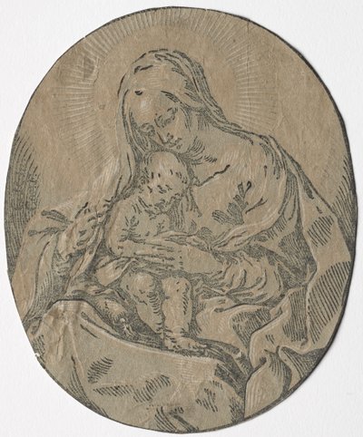 Madonna y Niño de Bartolommeo Coriolano