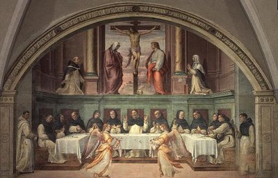 La Crucifixión, del Refectorio de San Marco de Bartolommeo Sogliani
