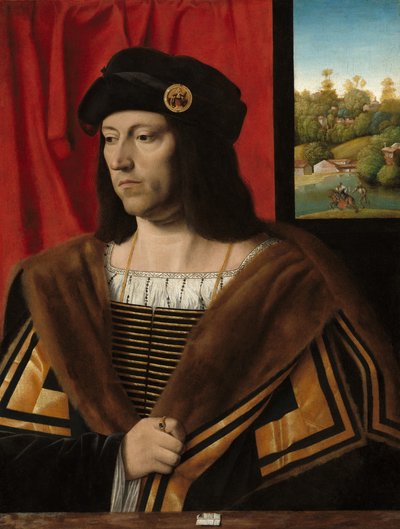 Retrato de un Caballero, c. 1520 de Bartolommeo Veneto