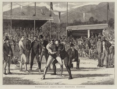 Deportes de Westmoreland, Lucha Pesada, Grasmere de Basil Bradley