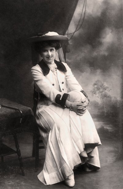 Decima Moore 1871-1964, actriz inglesa, 1907 de Bassano Studio