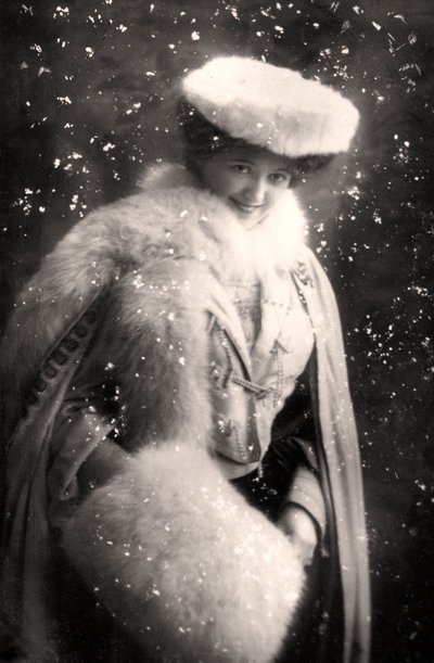 Denise Orme, cantante de music hall de Bassano Studio