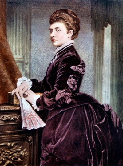 La Princesa Luisa, Duquesa de Argyll, finales del siglo XIX-principios del siglo XX de Bassano Studio