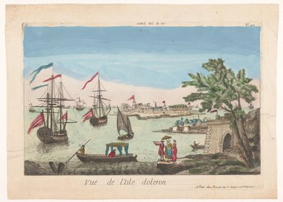 Vista de la isla de Oléron Vue de l