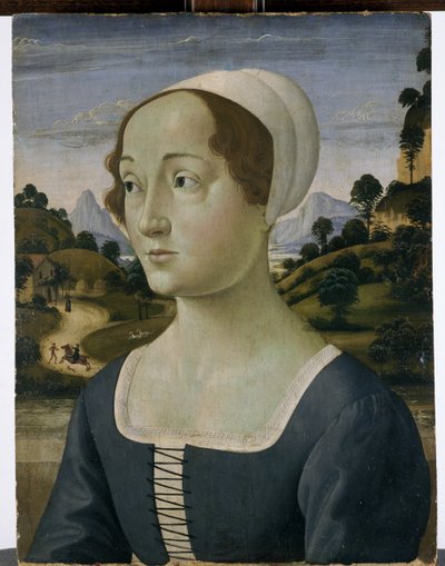 Retrato de una mujer de unos veinticinco años de Bastiano Mainardi