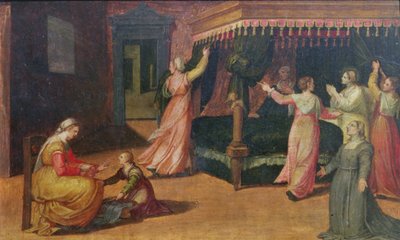 La Visión de Santa Hildegarda (1098-1179) de Battista Dossi