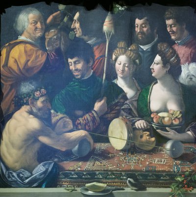 Brujería o la alegoría de Hércules de Battista & Dossi Dosso (c.1486 1542) Dossi