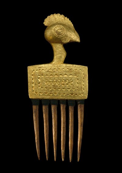 Peine, Costa de Marfil de Baule Culture Baule Culture