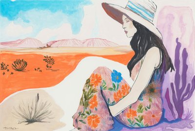 Sueño floral en el desierto de Beate Tubach