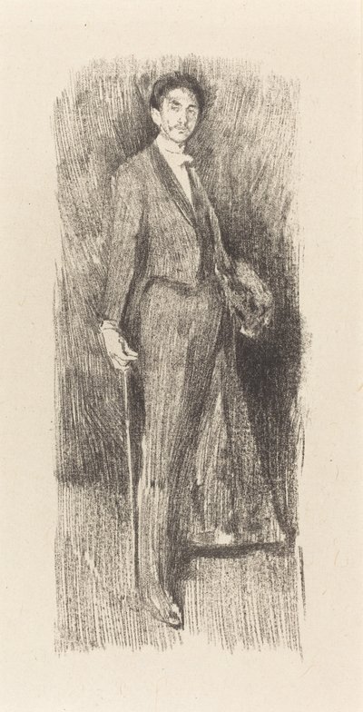 Conde Robert de Montesquiou de Beatrice Godwin Whistler after James McNeill Whislter