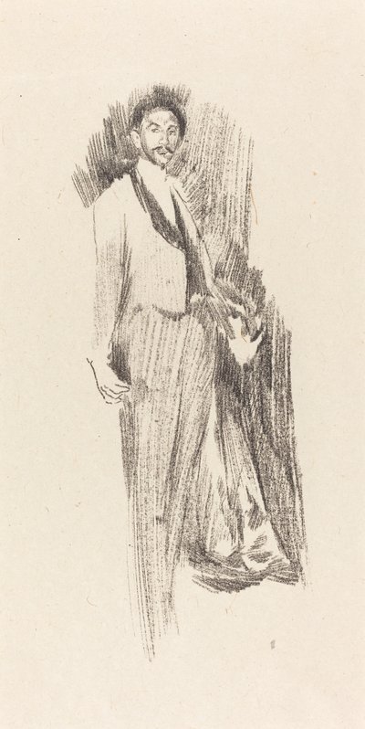 Conde Robert de Montesquiou de Beatrice Godwin Whistler after James McNeill Whistler
