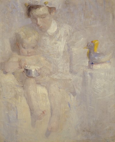 Enfermera y niño de Beatrice How