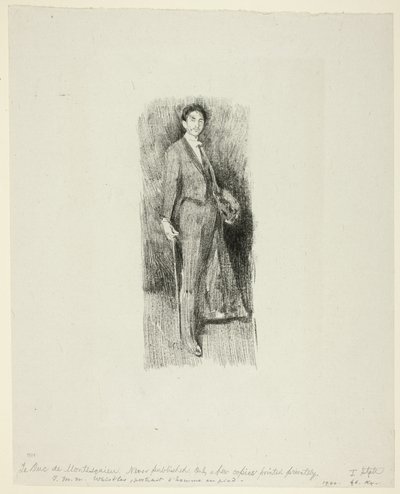 Conde Robert de Montesquiou de Beatrix Godwin Whistler