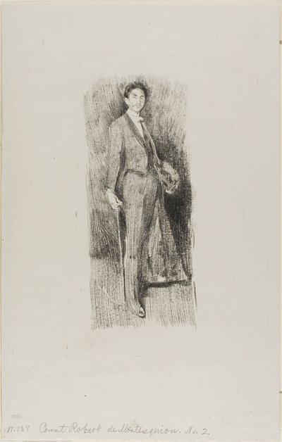Conde Robert de Montesquiou de Beatrix Godwin Whistler