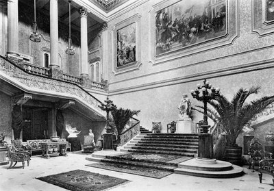 El gran salón, Stafford House, 1908 de Bedford Lemere and Company