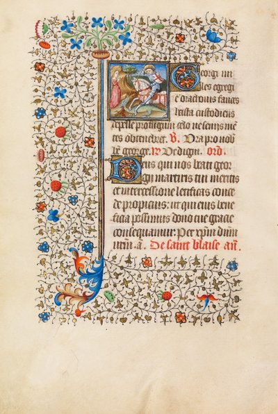 San Jorge y el dragón de Bedford Master