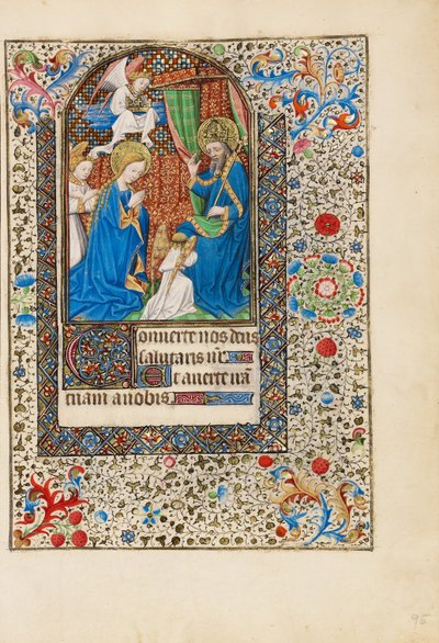 Coronación de la Virgen de Bedford Master