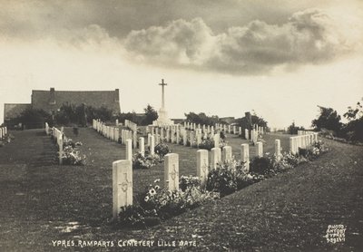 Cementerio de Ramparts (Puerta de Lille), Ypres de Belgian Photographer