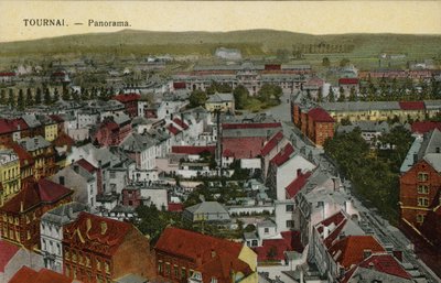 Tournai: Panorama (foto en color) de Belgian Photographer