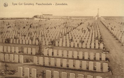 Cementerio de Tyne Cot en Passchendaele de Belgian Photographer