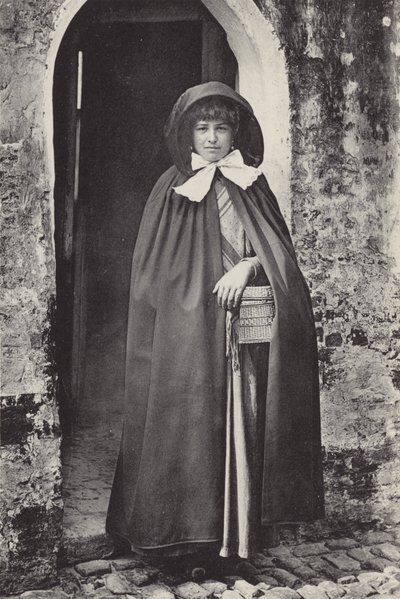 Jovencita de Brujas (foto b/n) de Belgian Photographer