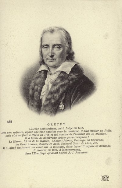 André Grétry de Belgian School