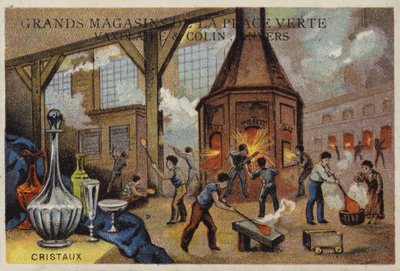Fabricación de cristal de Belgian School