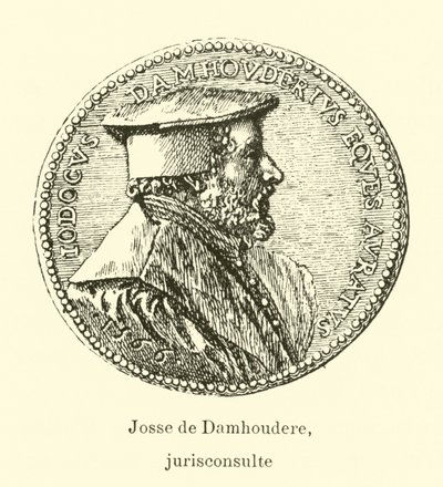 Joos de Damhouder, jurista flamenco de Belgian School