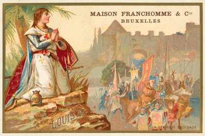 Luis IX de Francia y la Octava Cruzada de Belgian School