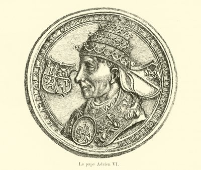 Papa Adriano VI de Belgian School