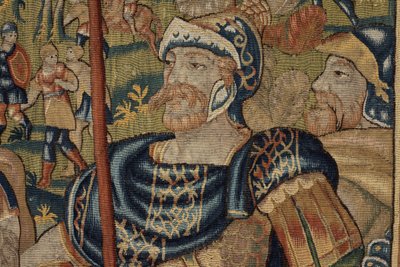 Historia de Ciro II el Grande, c.1590 (tapiz) de Belgian School